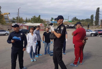 На АЗС в Николаеве обнаружили три трупа