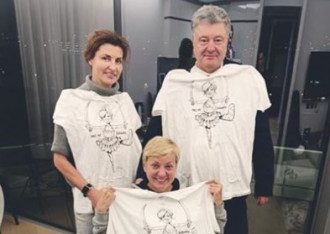 Порошенко навестил Гонтареву в Лондоне Порошенко навестил Гонтареву в Лондоне