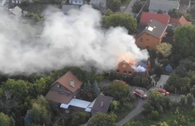 Такой наглости не ожидали: в "ДНР" "случайно" сгорел дом главного полицейского боевиков