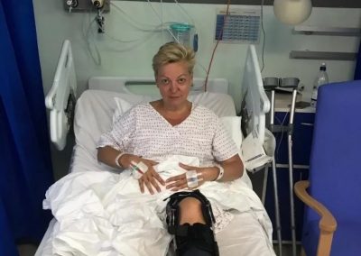 Гонтарева в больнице в Лондоне