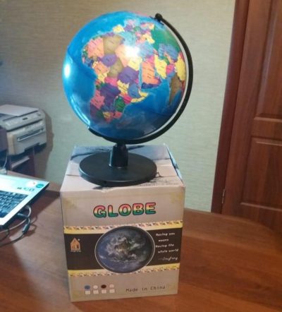 В России продают любопытный глобус / yugsn.ru В России продают любопытный глобус / yugsn.ru