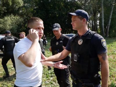 В Белой Церкви прокурор устроил пьяные разборки с полицией