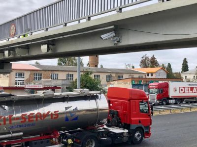 Фуры начали взвешивать в движении / Фото: Facebook/Владислав Криклий