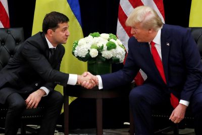 На встрече с Владимиром Зеленским Дональд Трамп признал РФ стороной конфликта на Донбассе, полагает эксперт - Зеленский - Трамп встреча