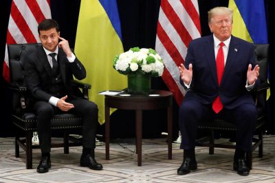 Владимир Зеленский и Дональд Трамп
