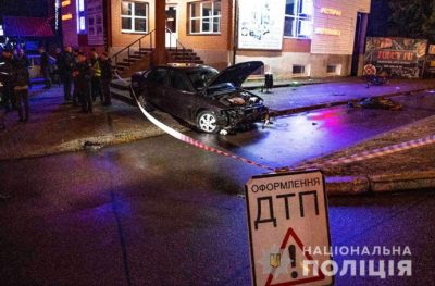 В Броварах коп на остановке сбил женщину насмерть