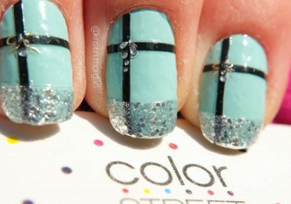 Модный мятный маникюр, который молодит руки - новые идеи дизайна, 29 фото