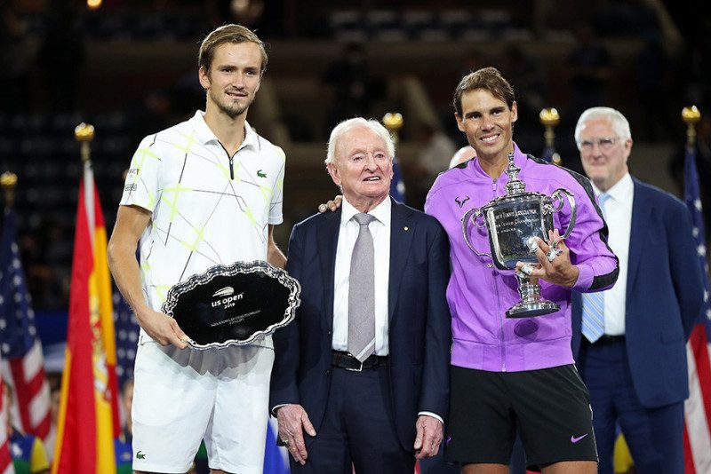 Надаль в пятисетовом финале победил Медведева и выиграл US Open