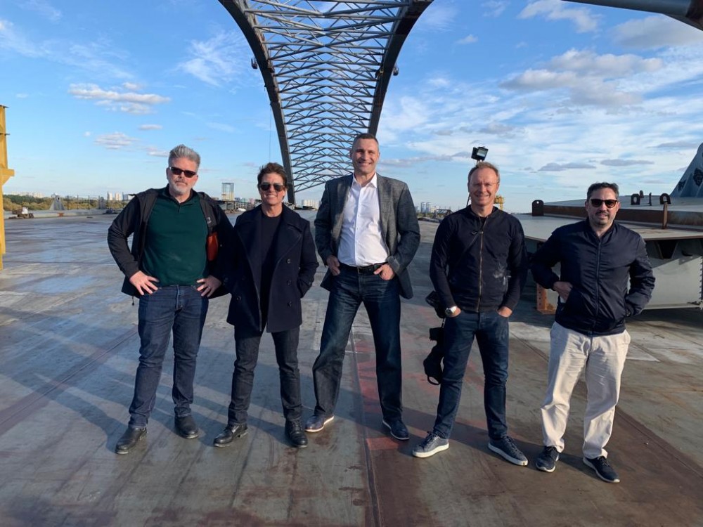 Том Круз в Киеве