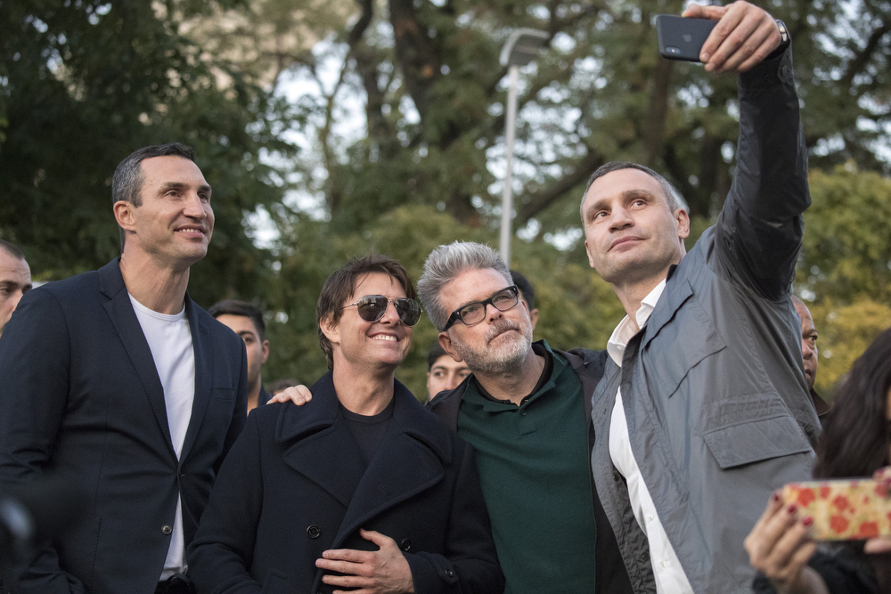 Том Круз в Киеве