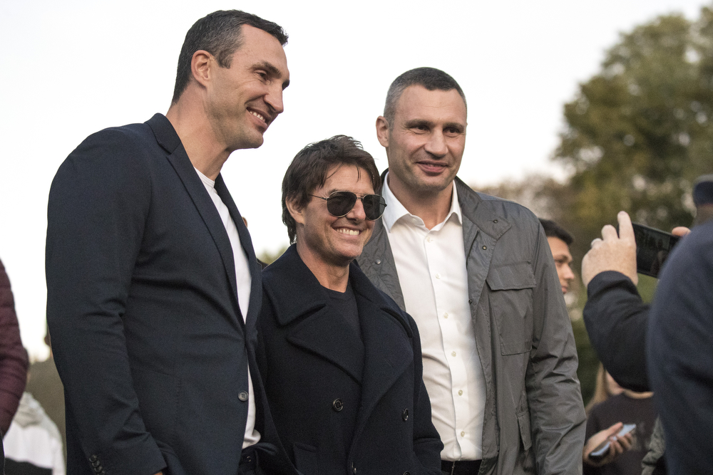 Том Круз в Киеве