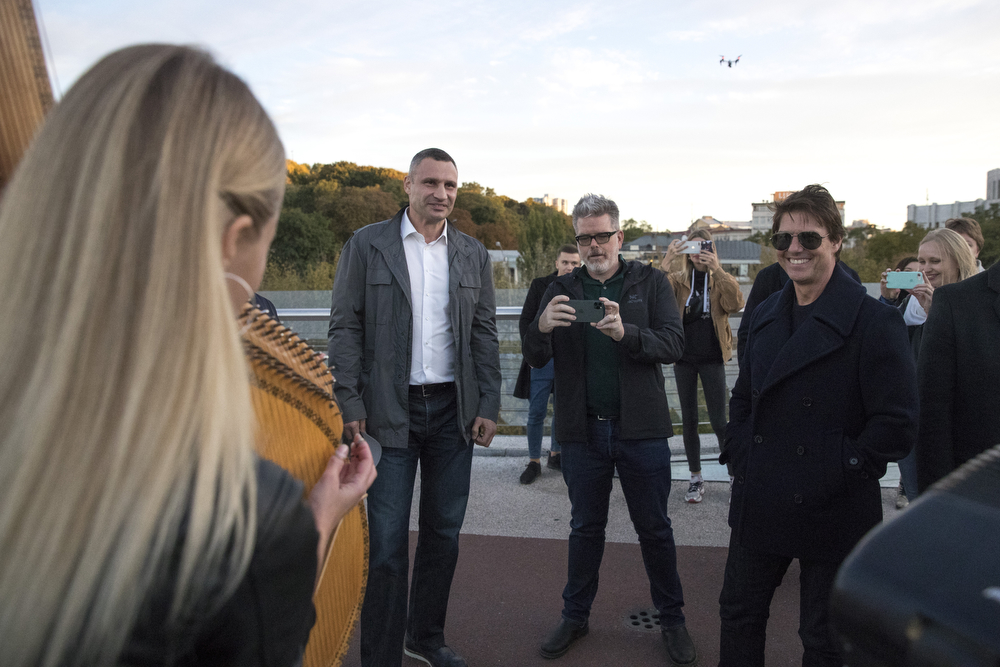 Том Круз в Киеве