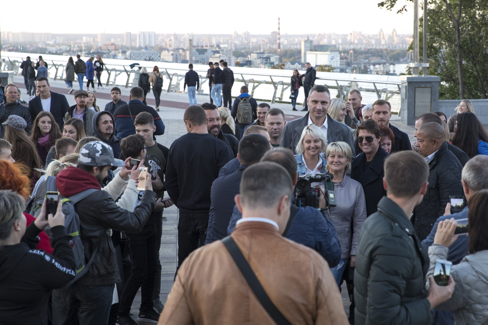 Том Круз в Киеве