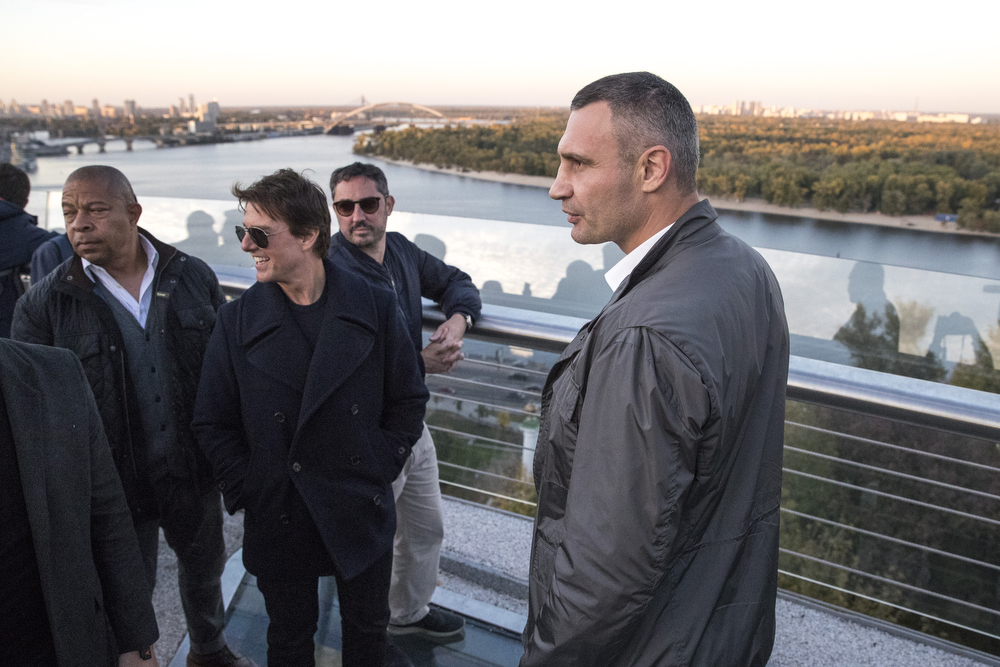 Том Круз в Киеве