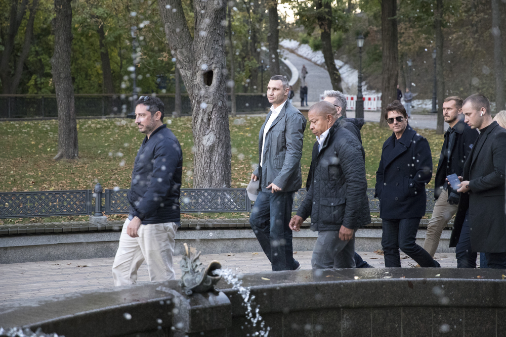 Том Круз в Киеве