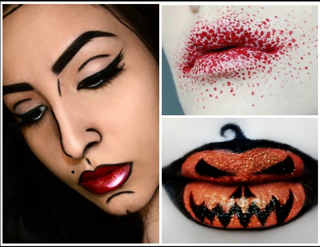 мейкап на хэллоуин