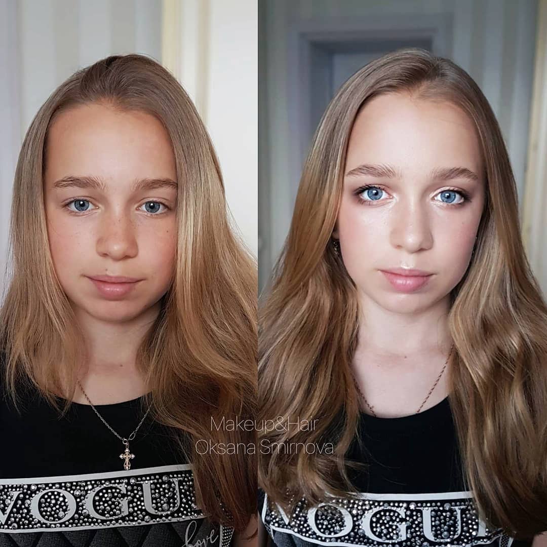 Макияж в школу