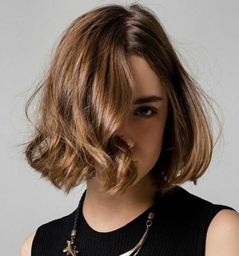 Тупой боб - модная стрижка 2019