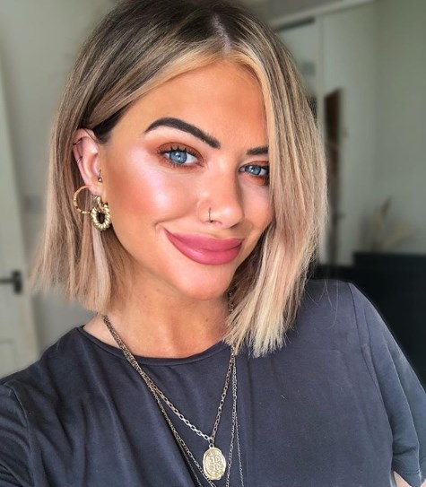 Тупой боб - модная стрижка 2019