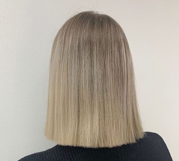 Тупой боб - модная стрижка 2019