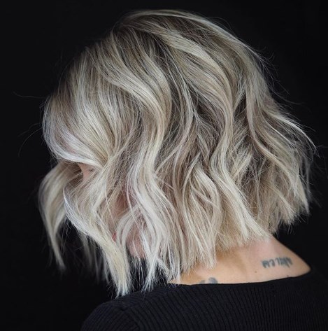 Тупой боб - модная стрижка 2019