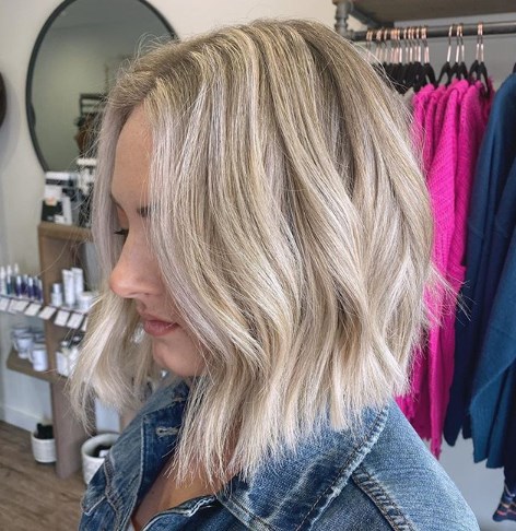 Тупой боб - модная стрижка 2019