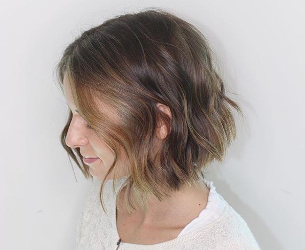 Тупой боб - модная стрижка 2019