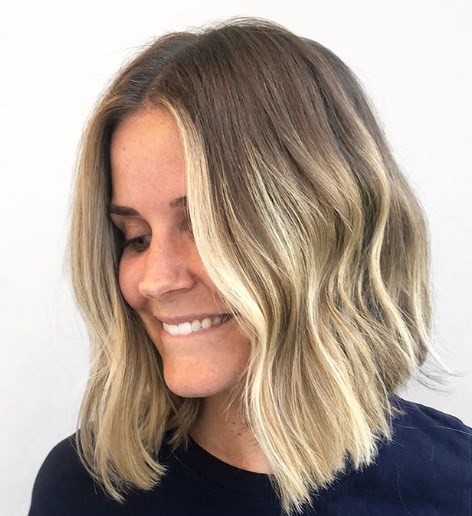 Тупой боб - модная стрижка 2019