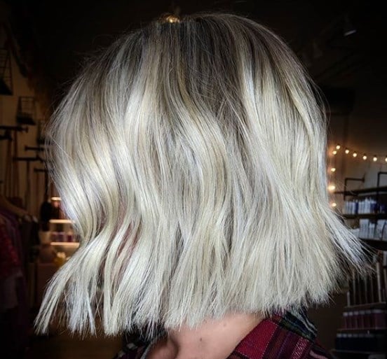 Тупой боб - модная стрижка 2019