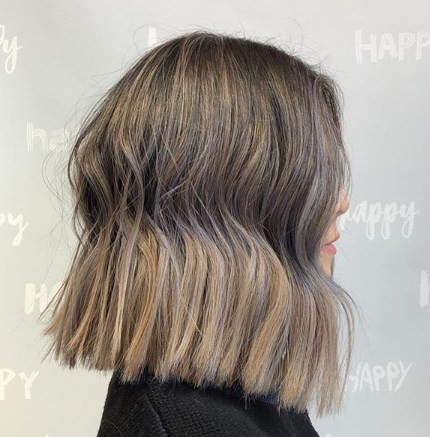 Тупой боб - модная стрижка 2019