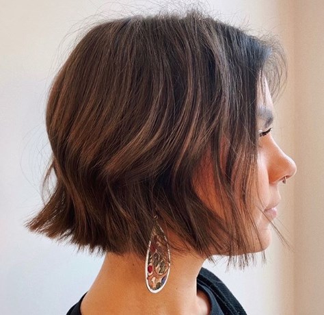 Тупой боб - модная стрижка 2019