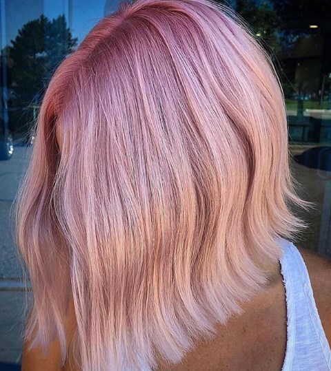 Тупой боб - модная стрижка 2019