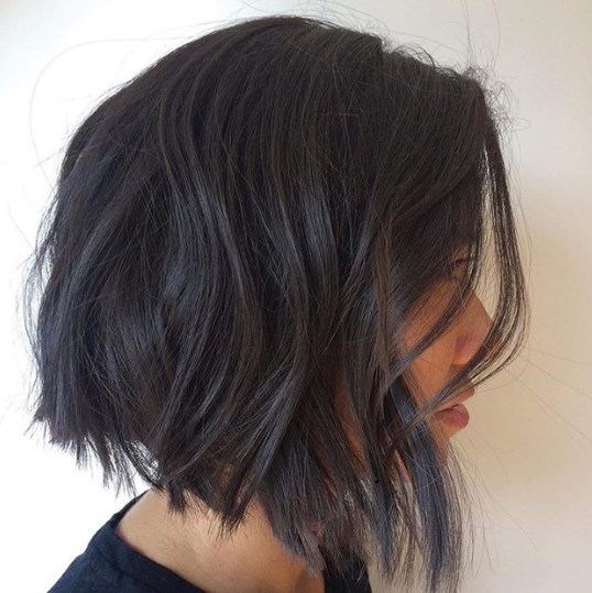 Тупой боб - модная стрижка 2019