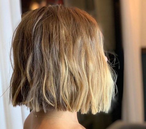 Тупой боб - модная стрижка 2019