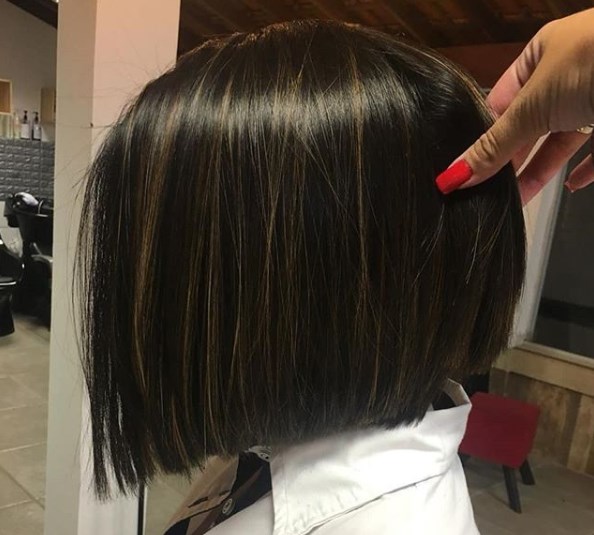 Тупой боб - модная стрижка 2019