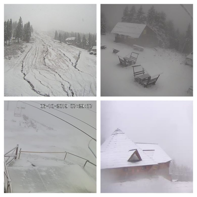 Снег в Буковеле