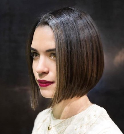 Каре до подбородка 