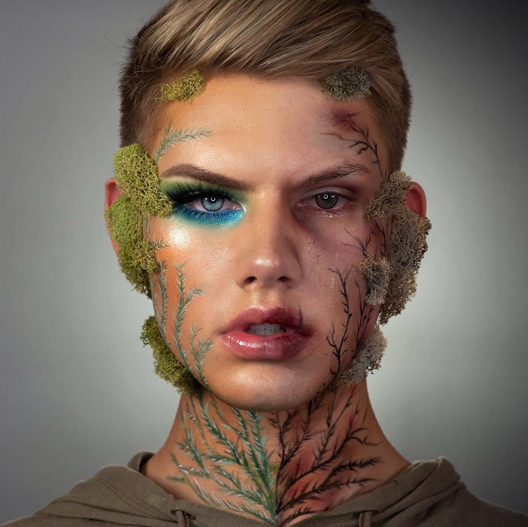 Макияж Хэллоуин 2019 мужской