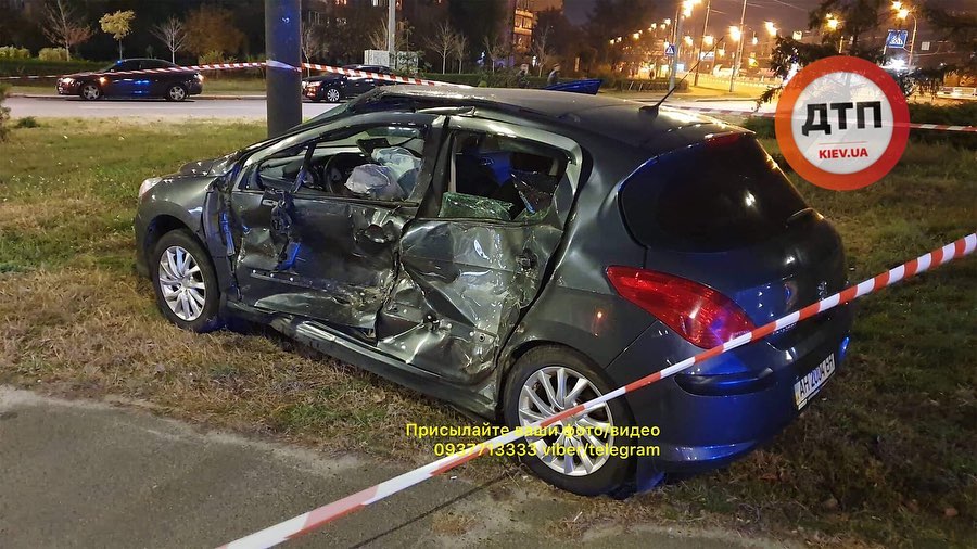 ДТП со скорой в Киеве