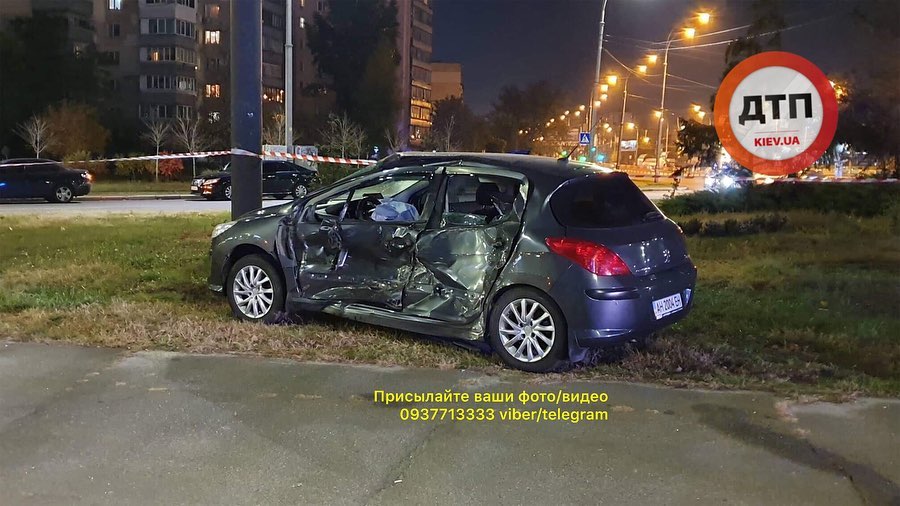 ДТП со скорой в Киеве