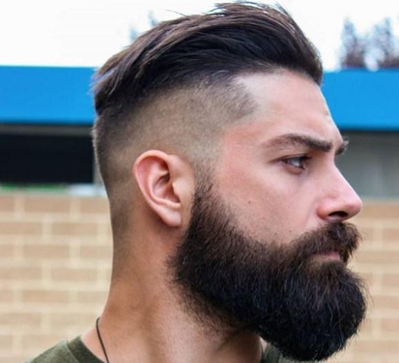 Модная мужская стрижка британка 
