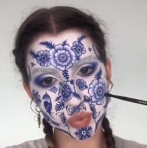 Макияж на Хэллоуин 2019 - фото