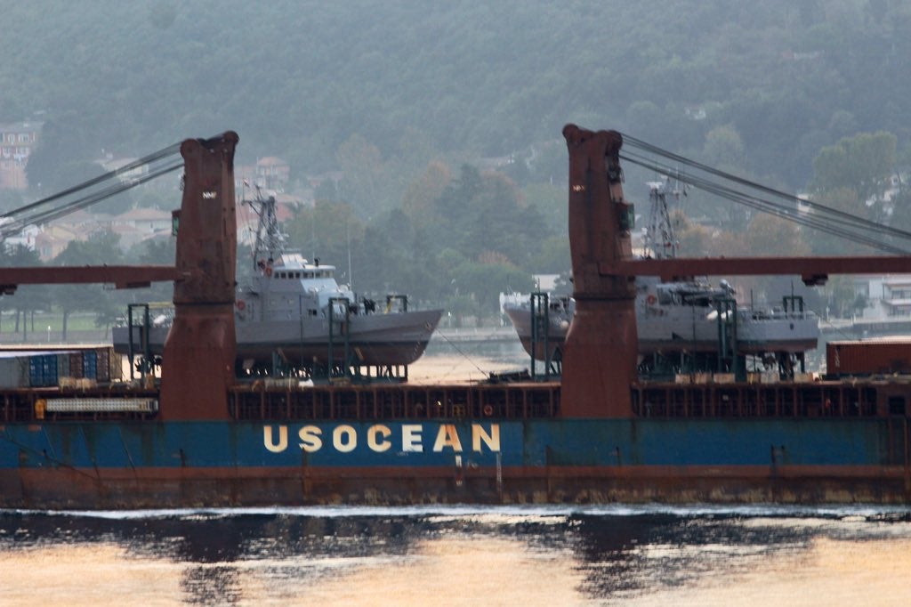 Патрульные катера класса Island едут в Украину