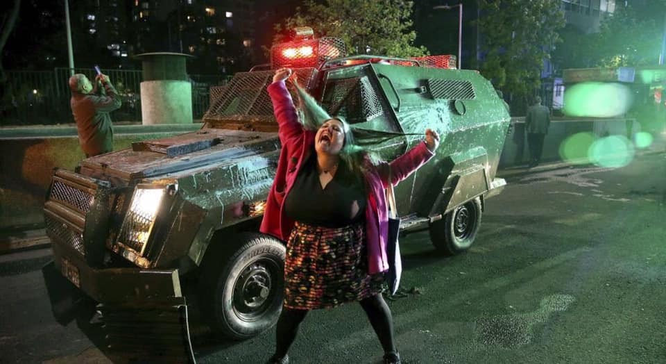 Протесты в Чили