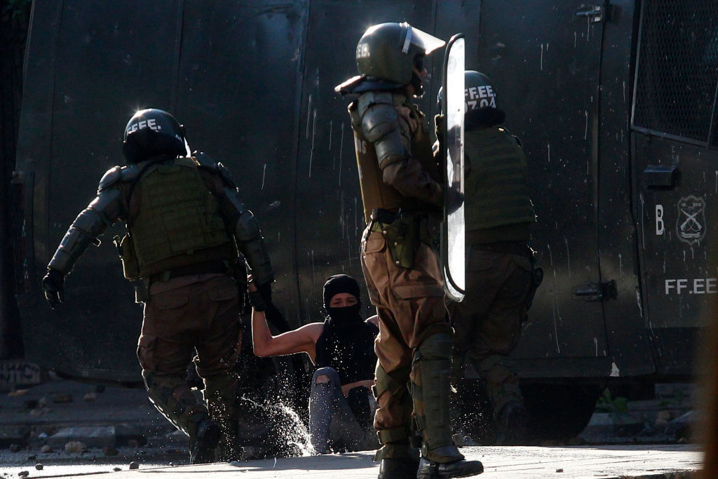 Протесты в Чили