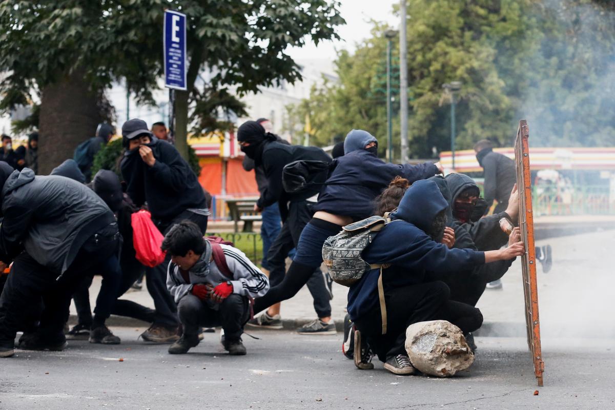 Протесты в Чили