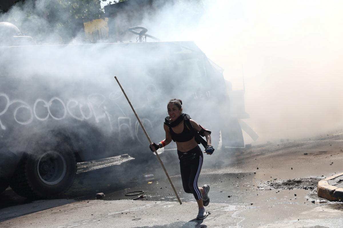 Протесты в Чили