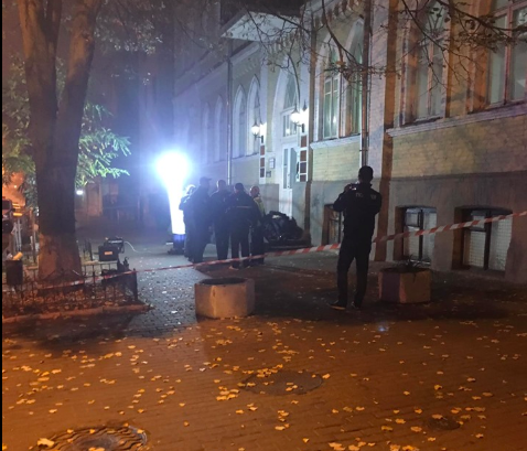 Взрыв в Киеве Взрыв в Киеве