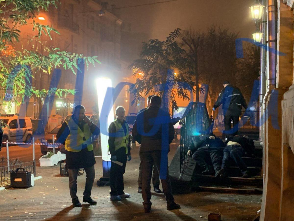 Взрыв в центре Киева