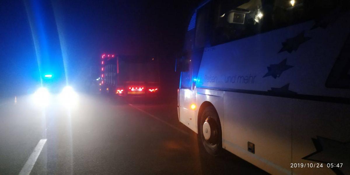 На Ровенщине международный автобус повал в ДТП, погиб второй водитель На Ровенщине международный автобус повал в ДТП, погиб второй водитель